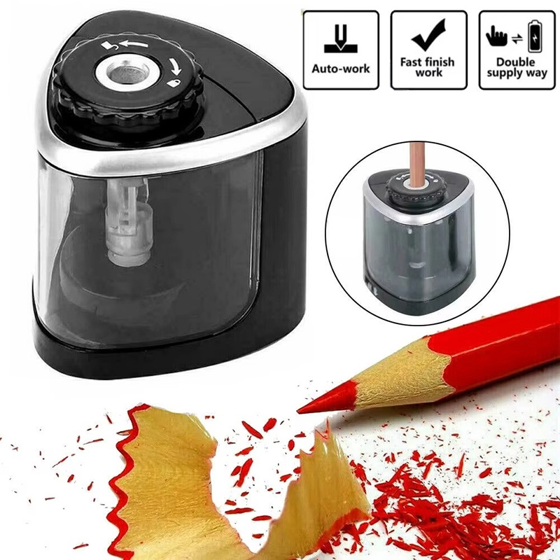 Electric Pencil Sharpener Usb - Apontador de Lápis Elétrico Portátil Automático