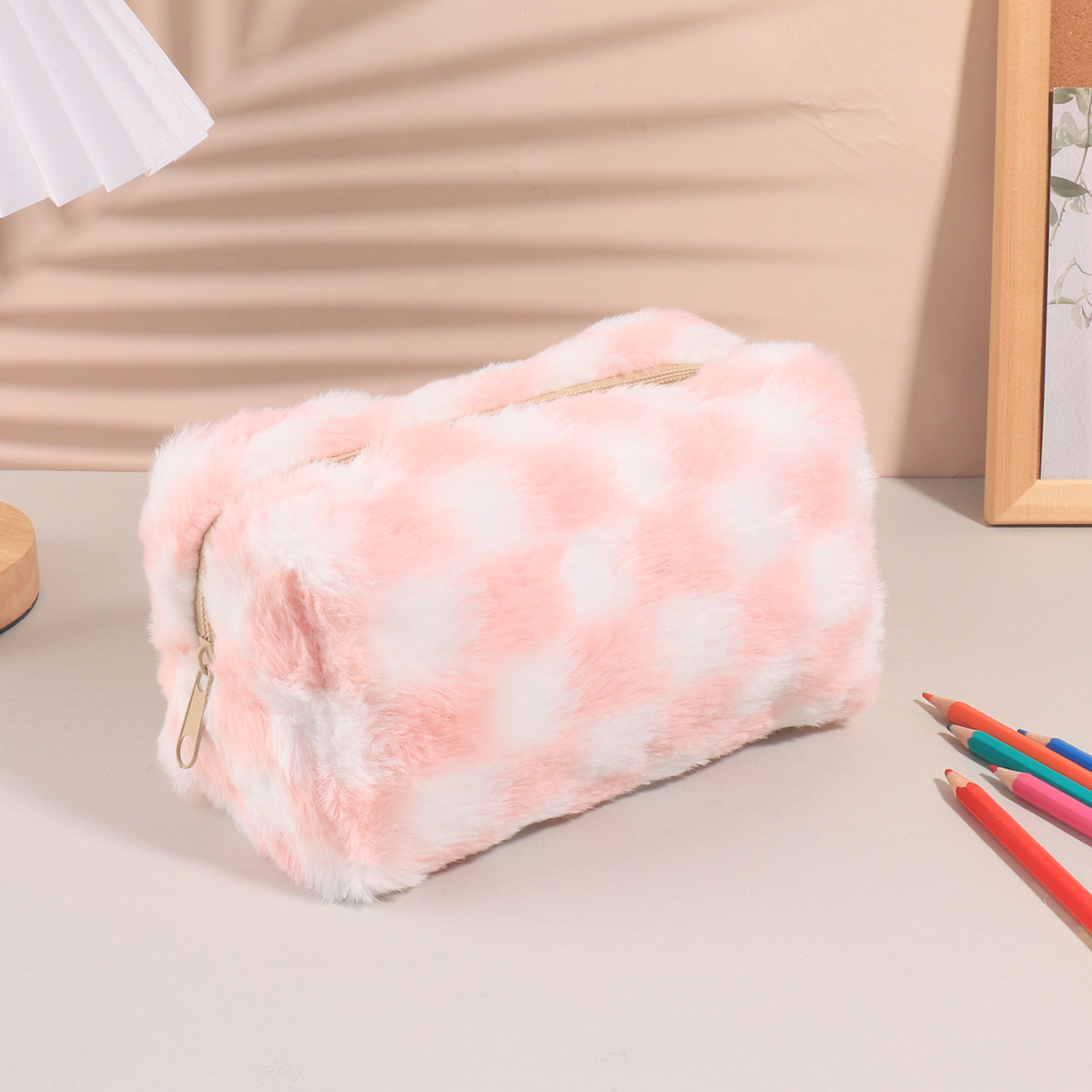 Aesthetic Large Pencil Case Pouch - Estojo de Lápis Coreano Estampado em