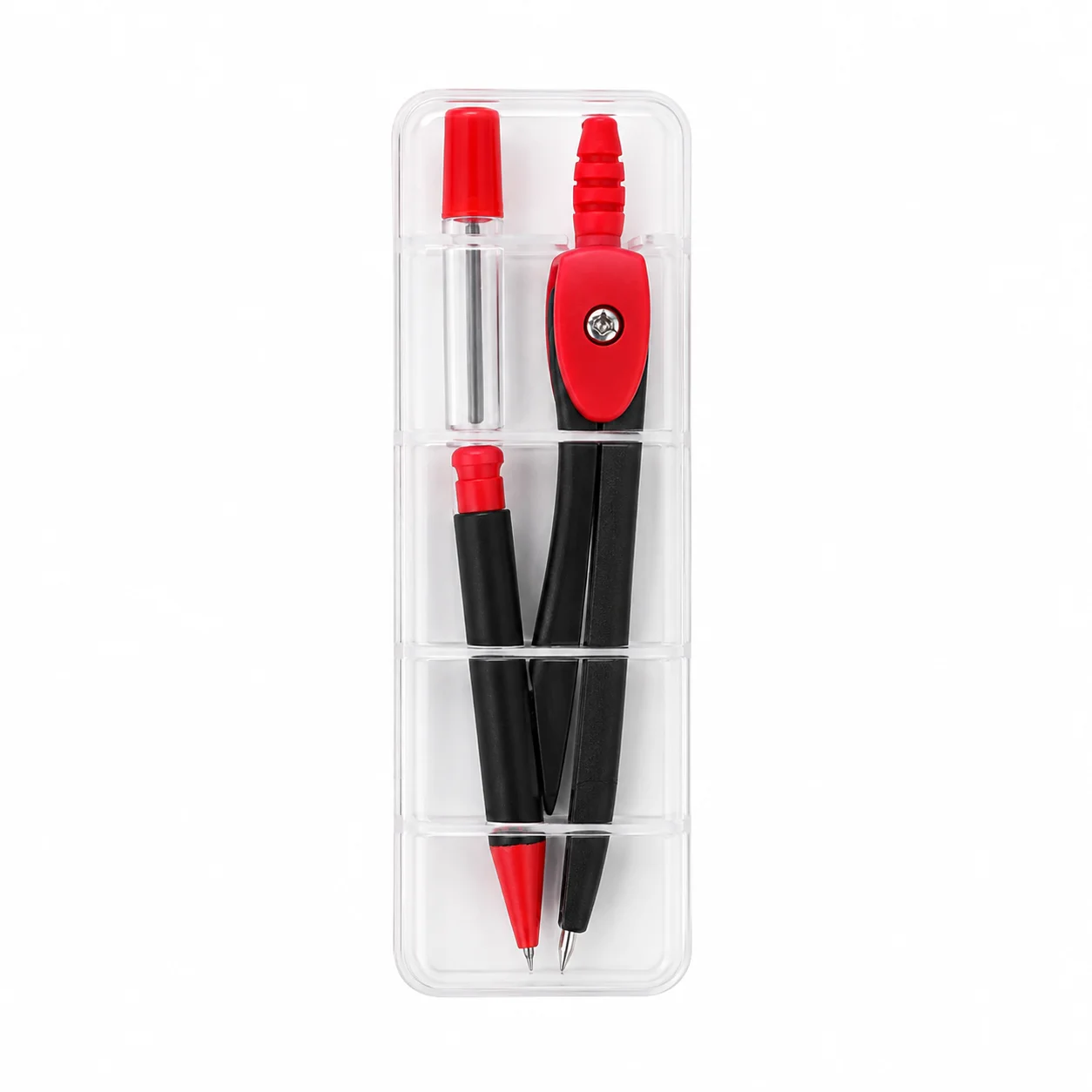 Math Geometry Set With Compass - Conjunto de Compasso de Aço Inoxidável,