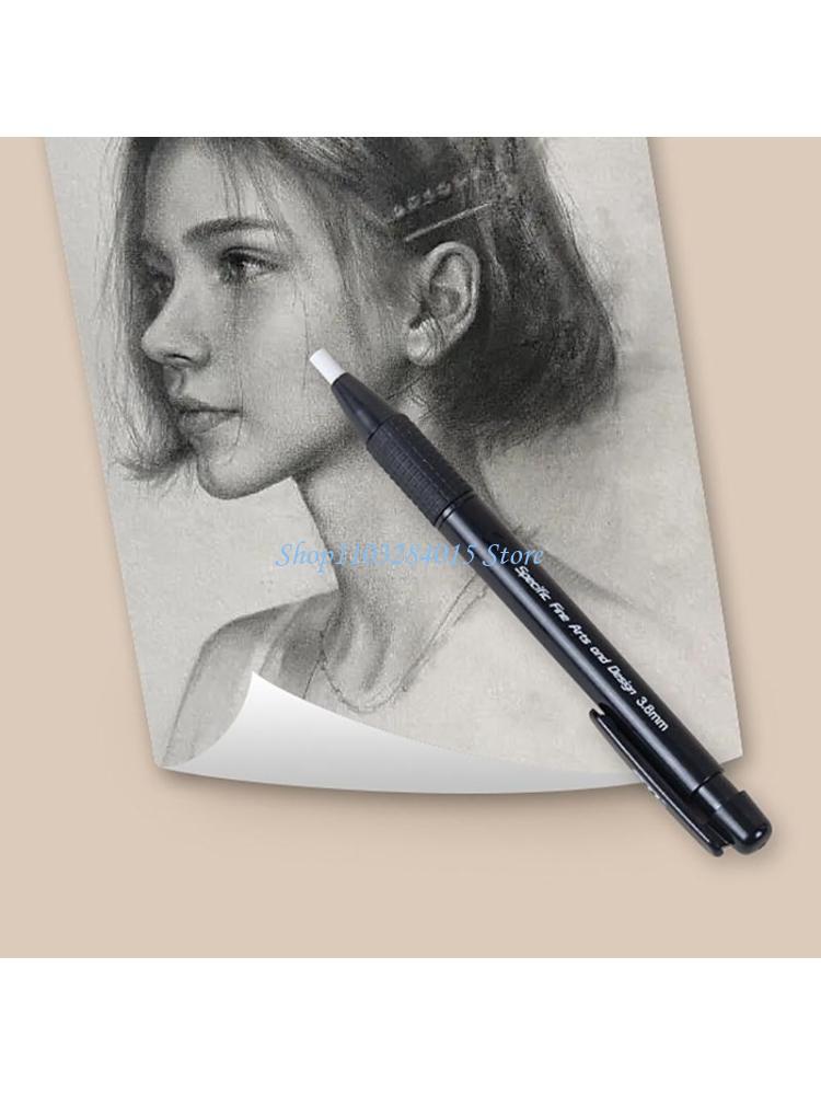 Retractable Eraser Pen Click - Caneta apagadora retrátil R6FF com 5