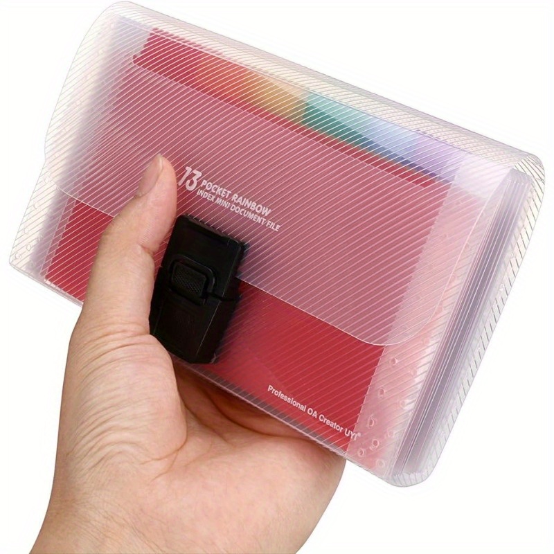 Organizador de arquivos expans - Expandable Accordion File Folder 13 Pockets avaliação e preço