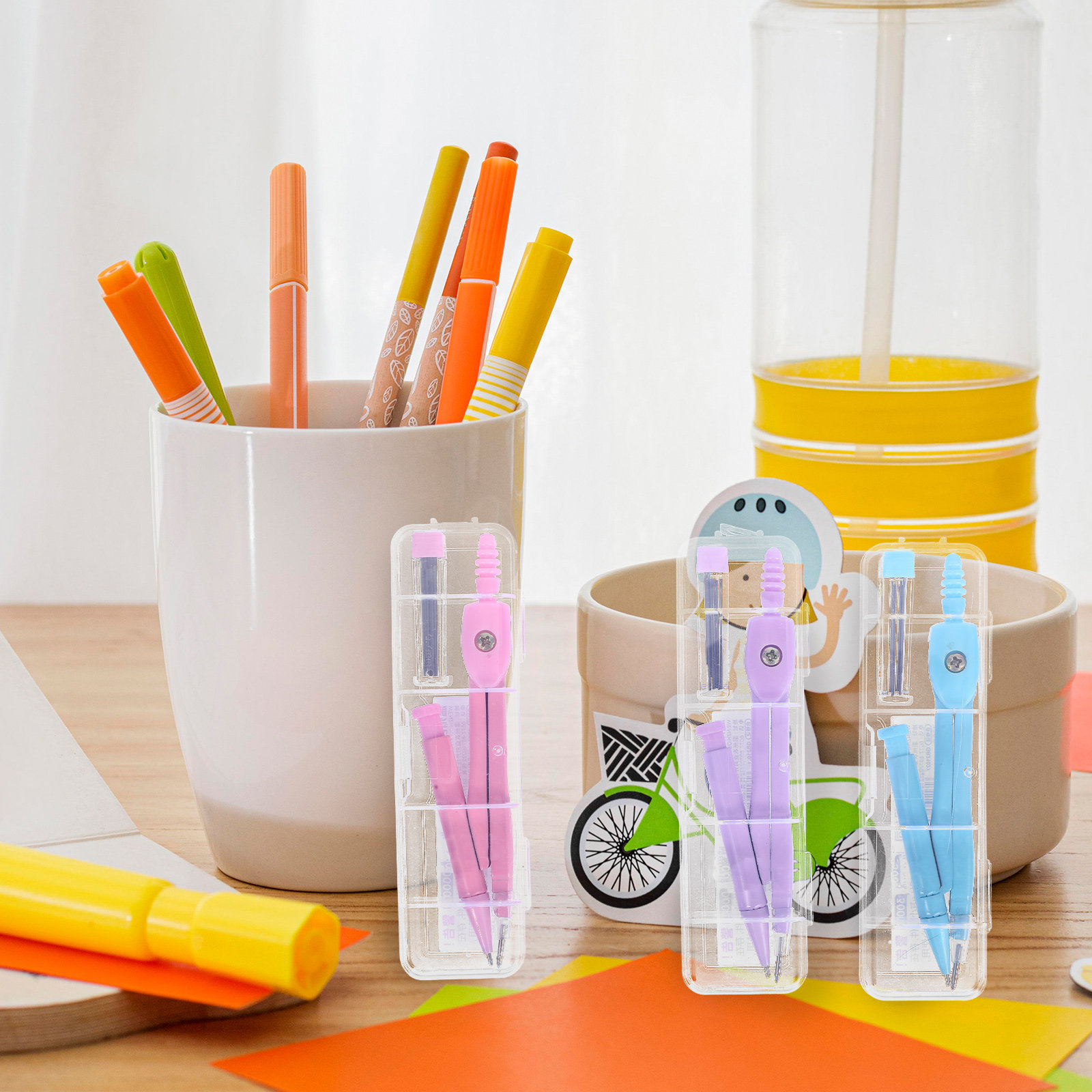 Conjunto de Compassos de Metal - Math Geometry Set With Compass avaliação e preço