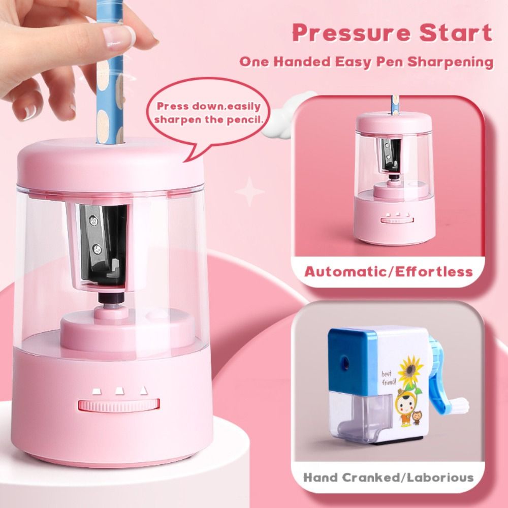 Afiador de Lápis Elétrico Ajus - Electric Pencil Sharpener Usb avaliação e preço