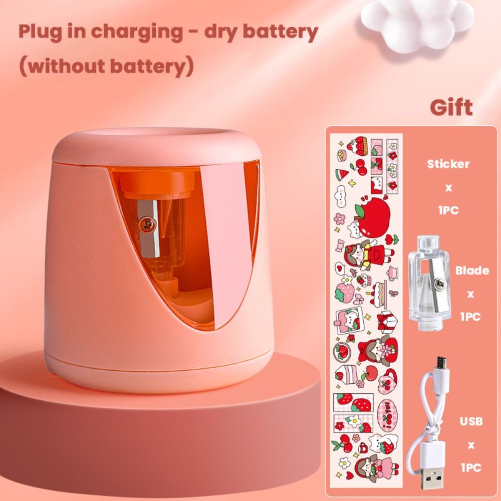 Material Escolar, Lápis Elétri - Electric Pencil Sharpener Usb avaliação e preço