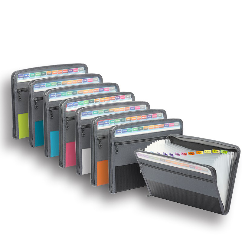 Organizador de arquivo acordeã - Expandable Accordion File Folder 13 Pockets avaliação e preço