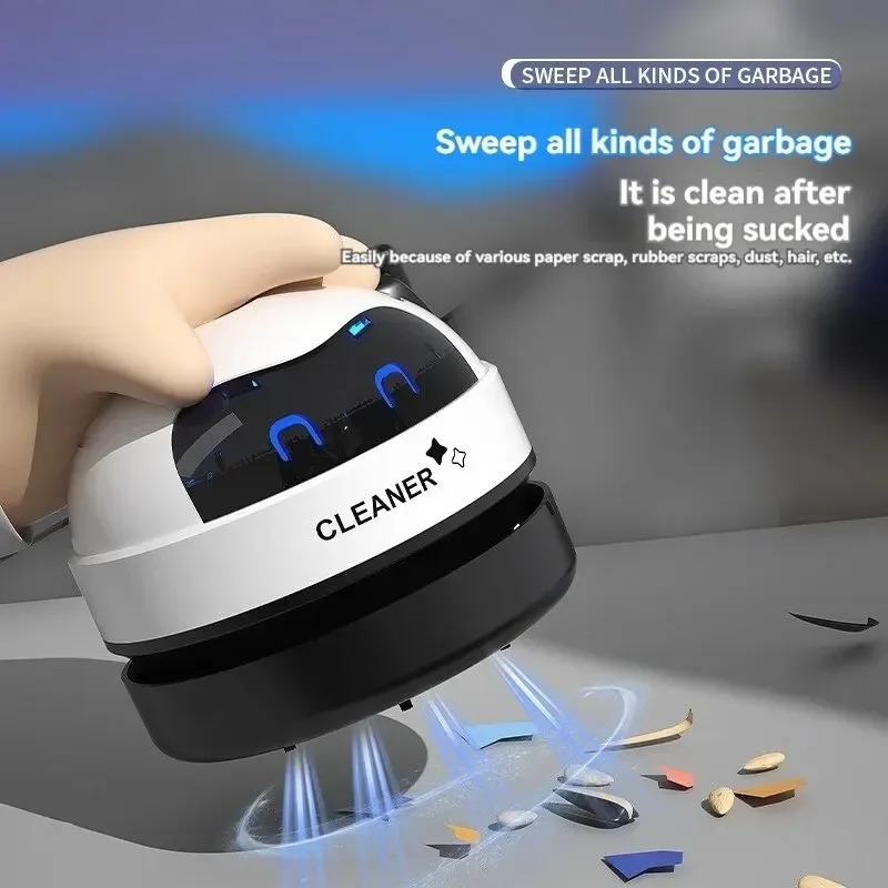 Mini Aspirador de Pó Sem Fio p - Mini Desktop Vacuum Cleaner For Eraser Dust avaliação e preço
