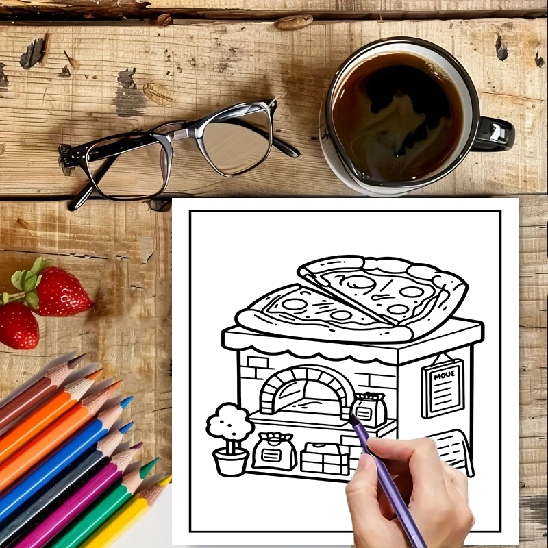 Livro de Colorir Espaços Peque - School Supplies avaliação e preço