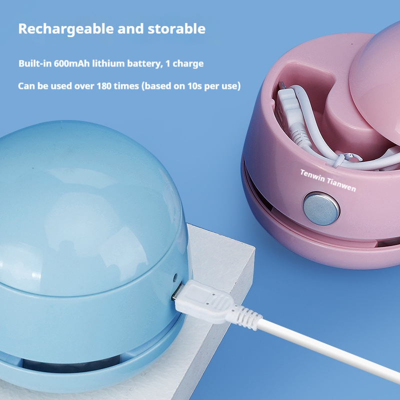 Aspirador de Pó Portátil Tenwi - Mini Desktop Vacuum Cleaner For Eraser Dust avaliação e preço