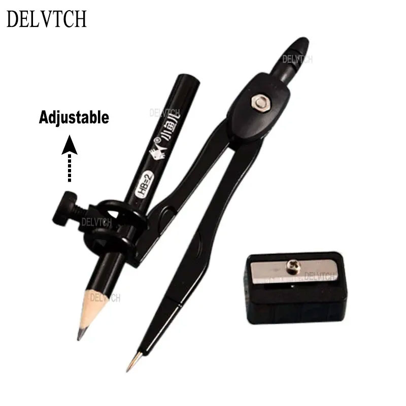 Conjunto de bússolas de metal  - Math Geometry Set With Compass avaliação e preço
