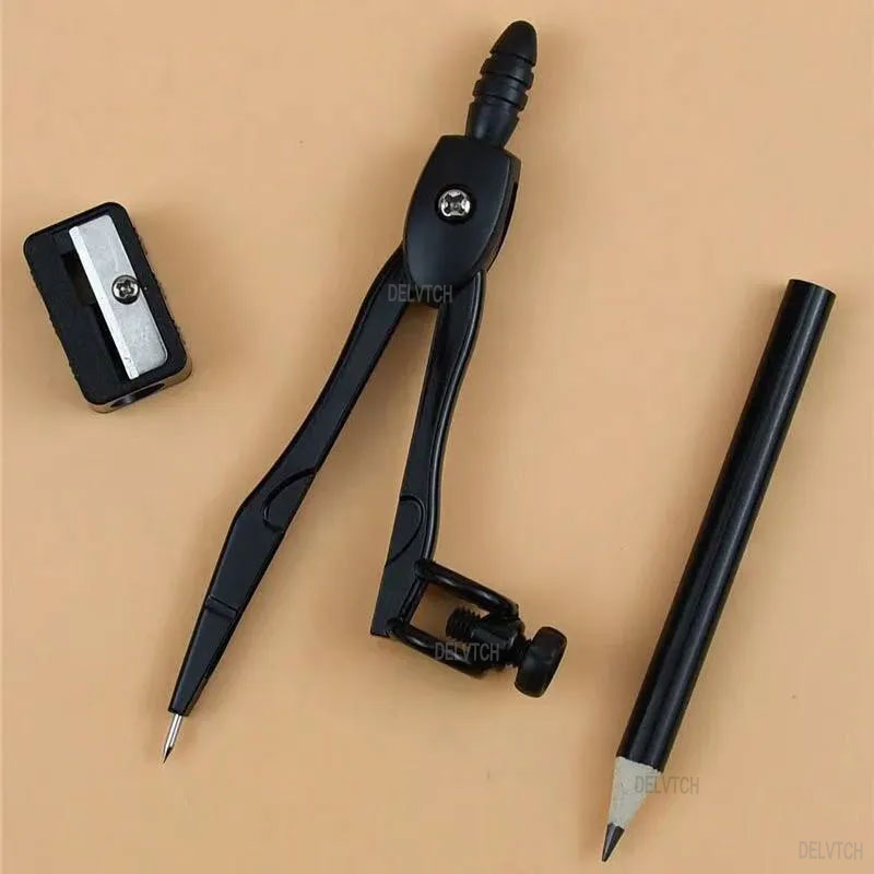 Conjunto de bússolas de metal  - Math Geometry Set With Compass avaliação e preço