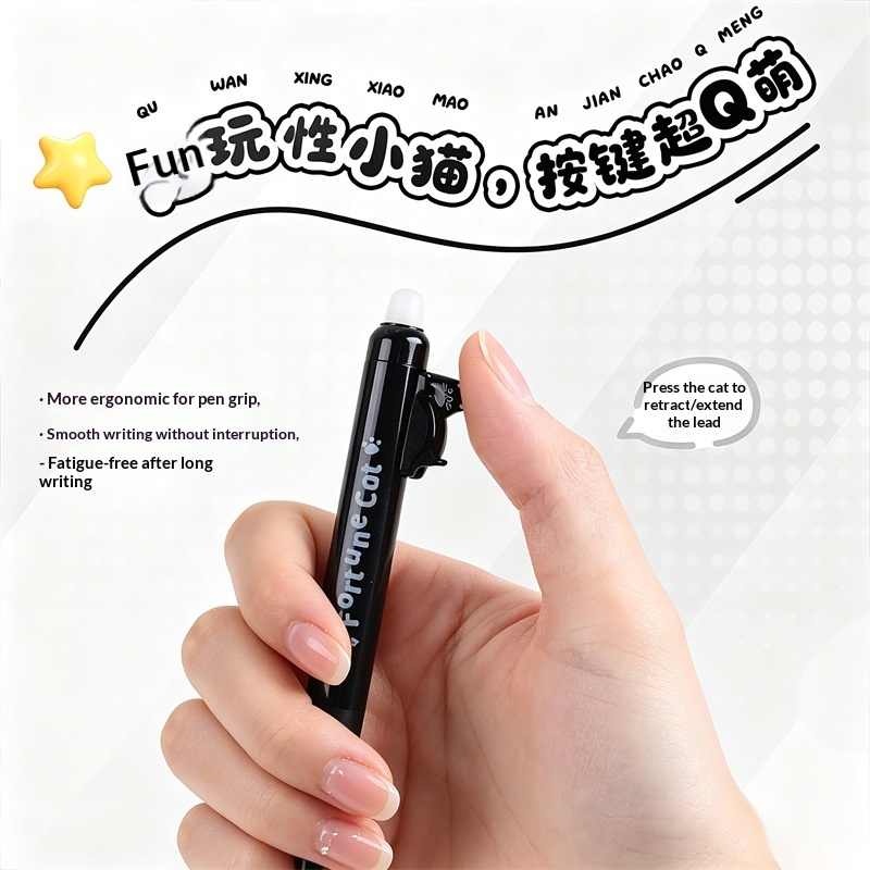 Caneta Gel Apagável Retrátil 0 - Retractable Eraser Pen Click avaliação e preço