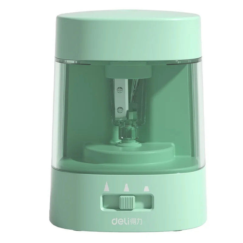 Deli VA3 Verde bateria USB uni - Electric Pencil Sharpener Usb avaliação e preço