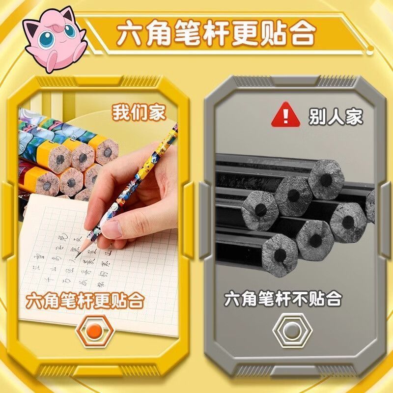 Lápis de Madeira Pokémon para  - Writing Tools avaliação e preço