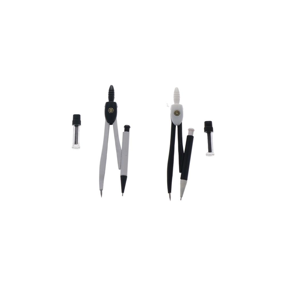 Com Refis de Lápis, Conjunto d - Math Geometry Set With Compass avaliação e preço