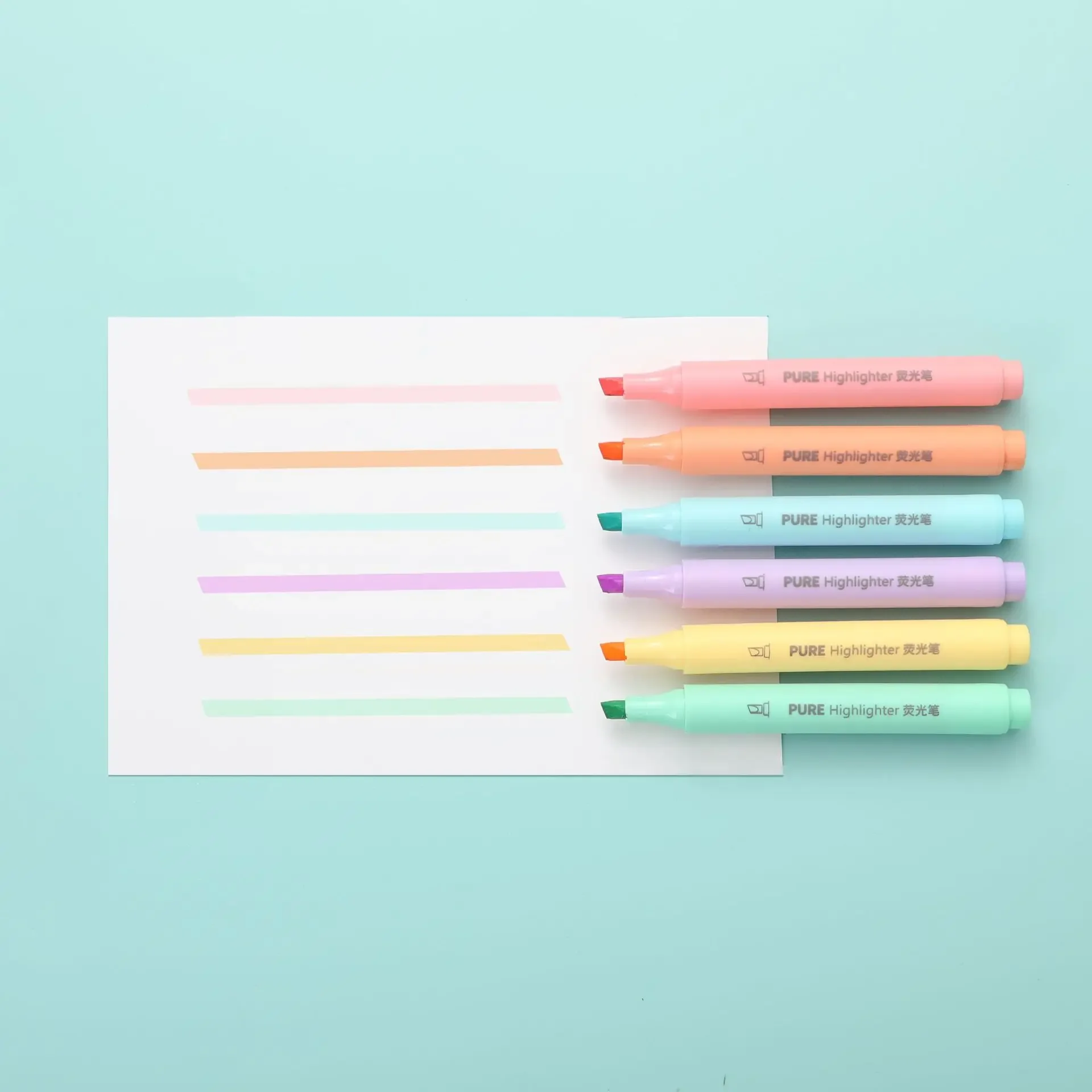 Canetas iluminadoras pastel de - Pastel Highlighter Set Double Ended avaliação e preço