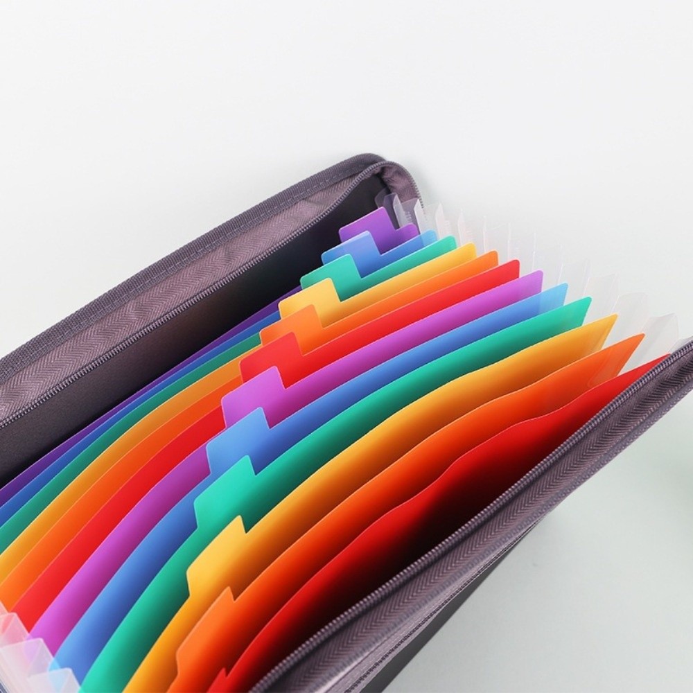 Pastas de arquivo expansíveis  - Expandable Accordion File Folder 13 Pockets avaliação e preço