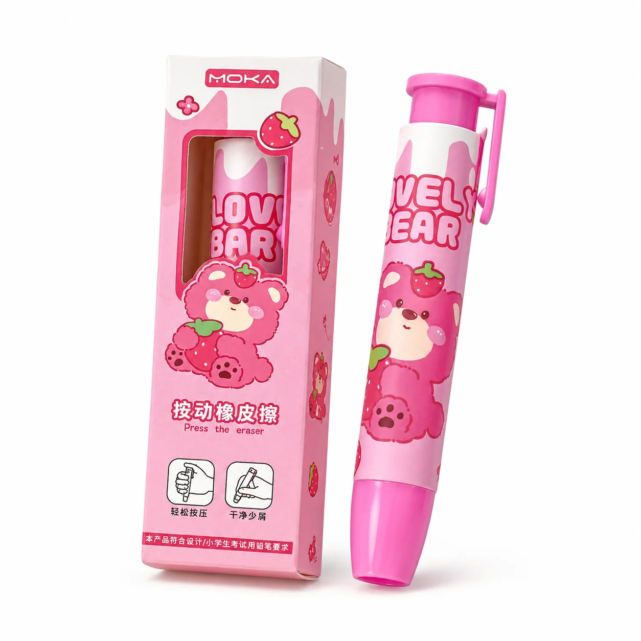 Caneta Apagadora Retrátil Clic - Retractable Eraser Pen Click avaliação e preço