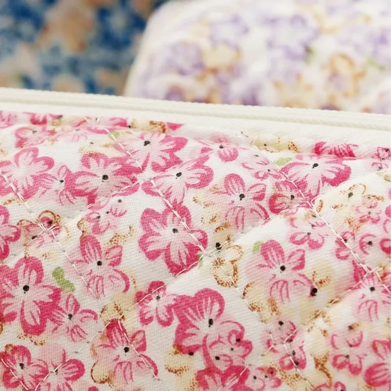 1 peça retro floral lápis bols - Aesthetic Large Pencil Case Pouch avaliação e preço