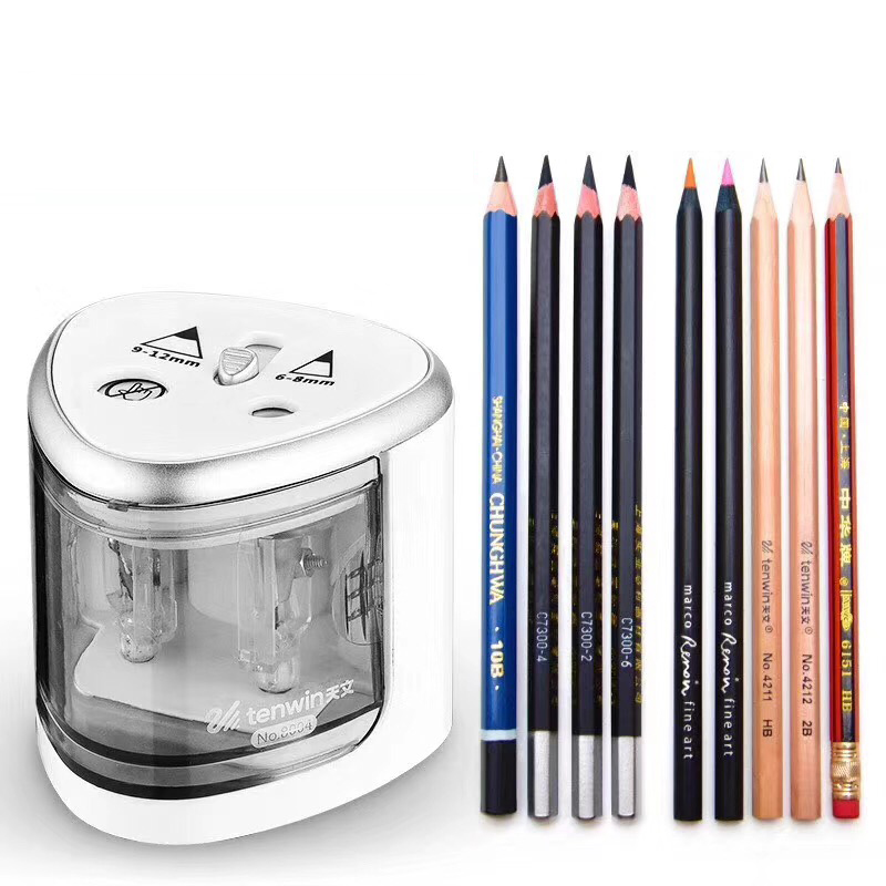 Tenwin variedade de modelos e  - Electric Pencil Sharpener Usb avaliação e preço