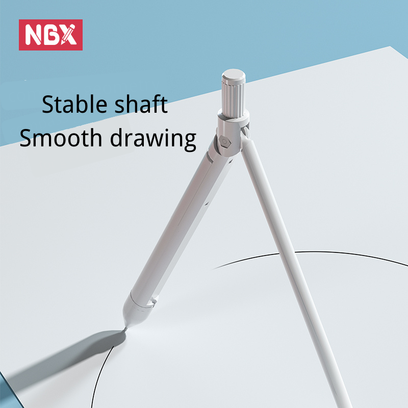 Nbx bússola lápis escola desen - Math Geometry Set With Compass avaliação e preço